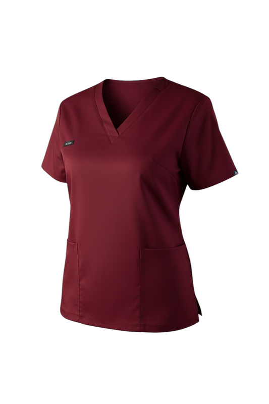 Ensemble de Sarraus Chirurgicaux Rouge Vin - XL