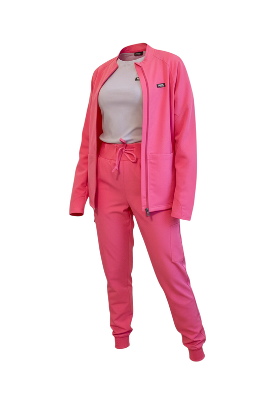 Ensemble Médical Rose Bonbon