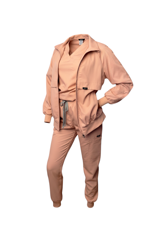 Veste Médicale Rose Pâle